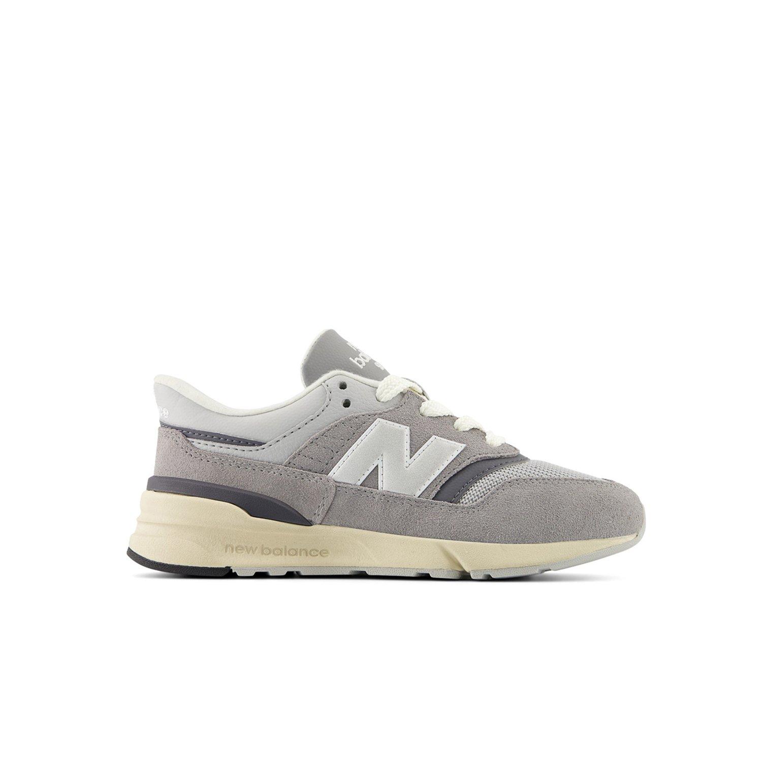 New Balance 997R Preschool Boys' Grey/Silver Shoe | Hibbett